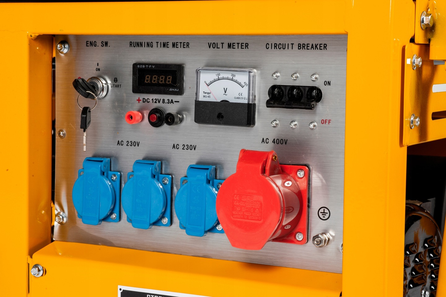 AGREGATU PRĄDOTWÓRCZEGO LUMAG GERMANY G8E 400V / 230V - obrazek 4