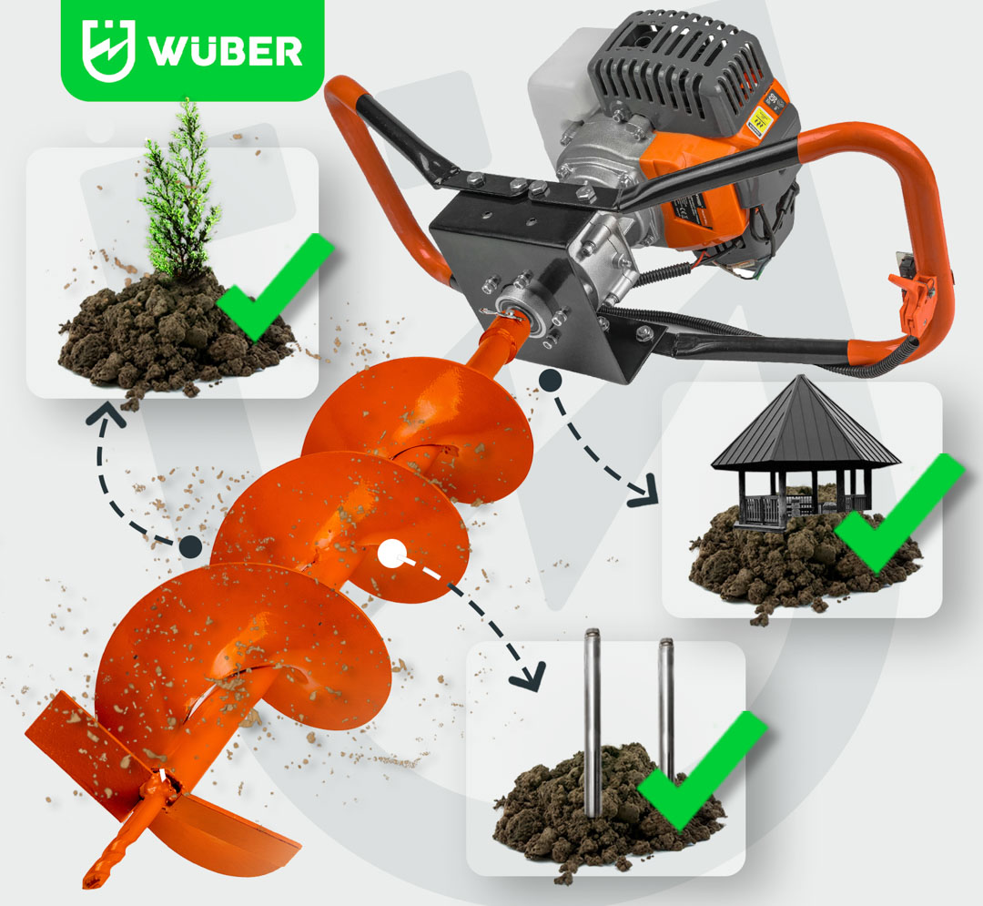 Świder spalinowy WUBER - obrazek 8