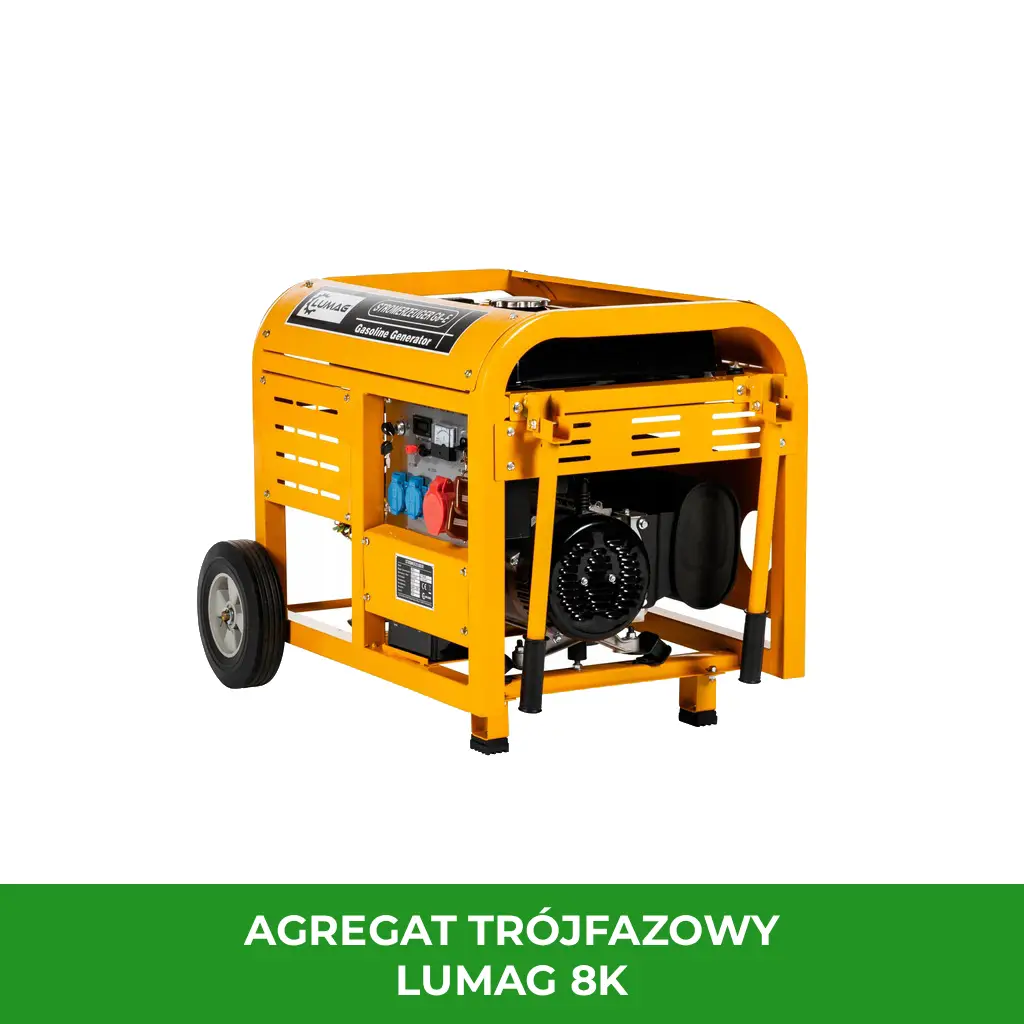 wypożyczę agregat trójfazowy 8.2 KW głowaczów