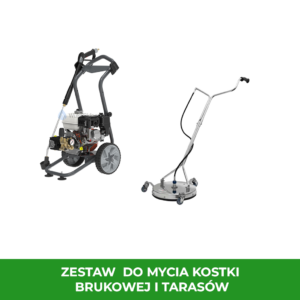 Wynajmę zestaw do mycia kostki brukowej